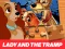 게임 Lady and the Tramp Jigsaw Puzzle 온라인