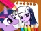 게임 Equestria Girls Coloring Book 온라인