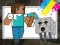 게임 Minecraft Coloring Pages 온라인