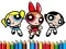 게임 PowerPuff Girls Coloring Book 온라인