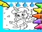게임 Magical Unicorn Coloring Pages 온라인