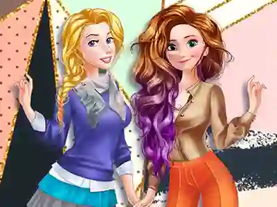 게임 Princesses Anti-fashion: sporty + classic 온라인