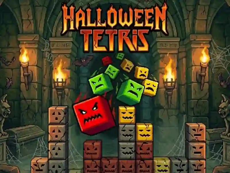 게임 Halloween Tetris 온라인