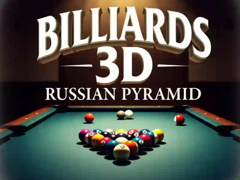 게임 Billiards 3D Russian Pyramid 온라인