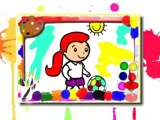 게임 Football Coloring Book 온라인