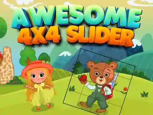 게임 Awesome 4x4 Slider 온라인