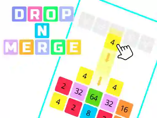 게임 Drop N Merge Blocks 온라인