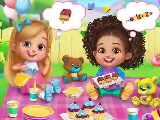 게임 Babysitter Party Caring Games 온라인