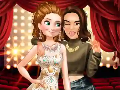 게임 Stars & Royals BFFS: Movie Night 온라인