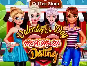게임 Valentines Day Mix Match Dating 온라인