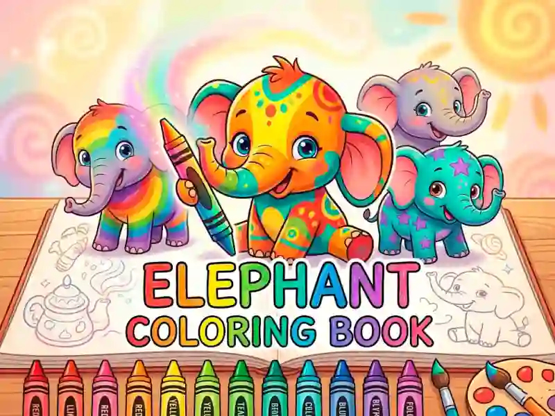게임 Elephant Coloring Book 온라인
