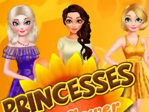 게임 Princesses Sunflower Delight 온라인