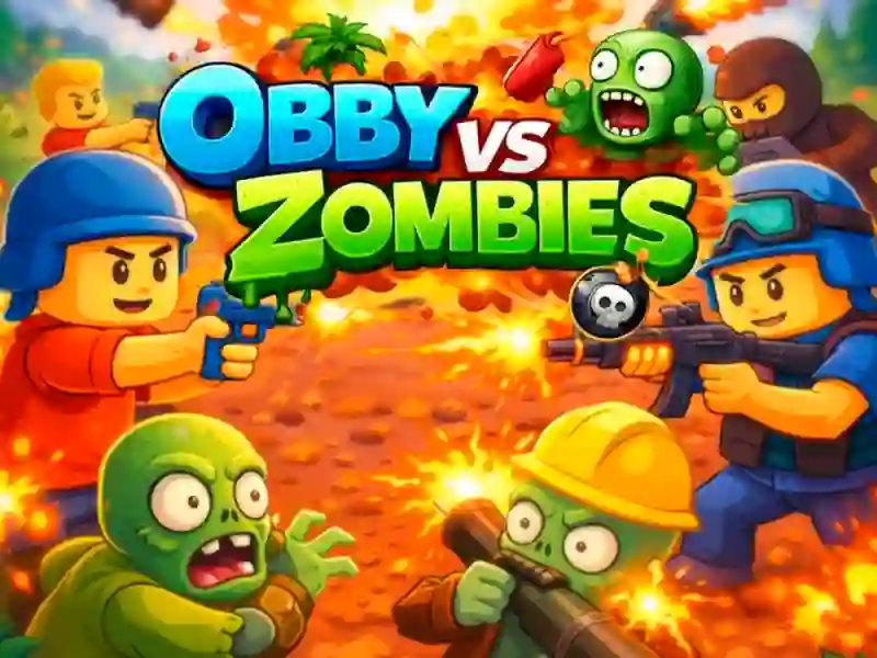 게임 Obby vs Zombies 온라인