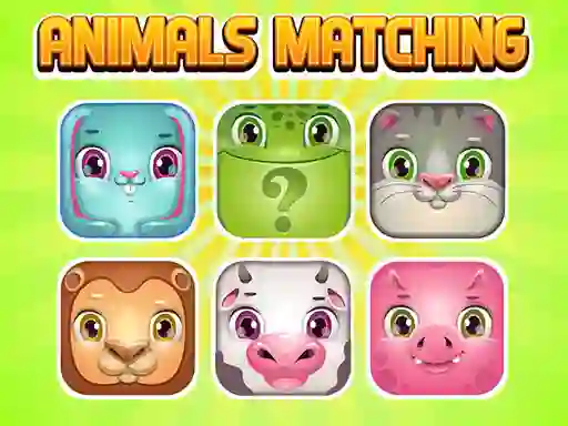 게임 Animals Memory Matching 온라인
