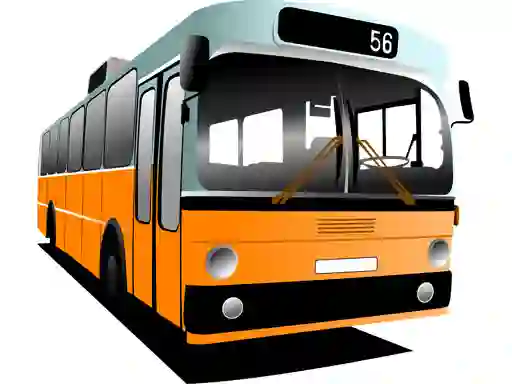 게임 Cartoon Bus Puzzle 온라인