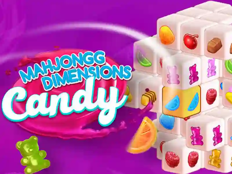 게임 Candy 3D Mahjong 온라인