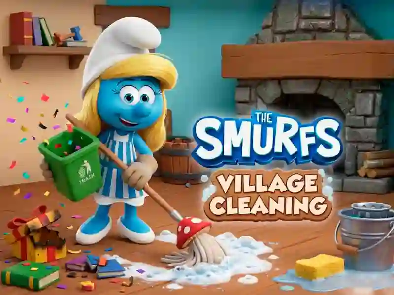 게임 The Smurfs Village Cleaning 온라인