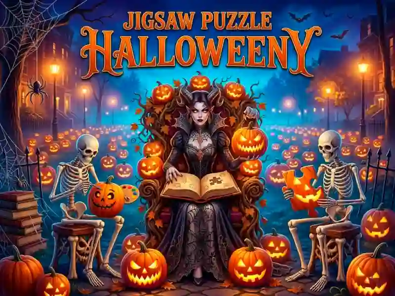 게임 Jigsaw Puzzle Halloweeny 온라인