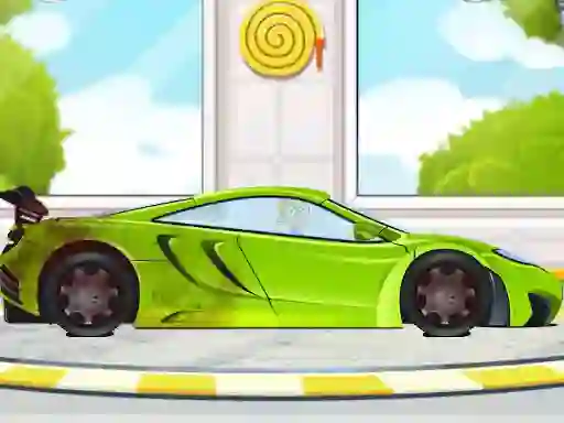 게임 Sports Car Wash 2D 온라인