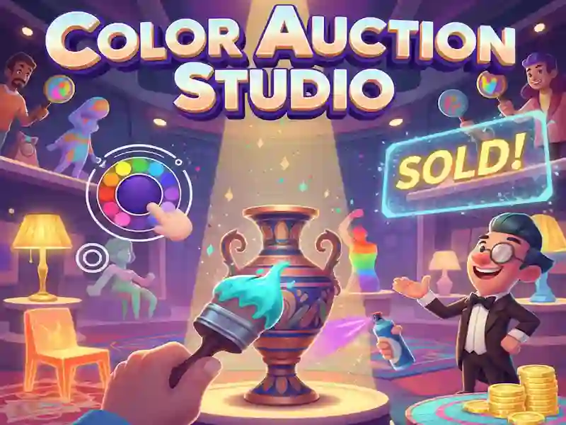 게임 Color Auction Studio 온라인