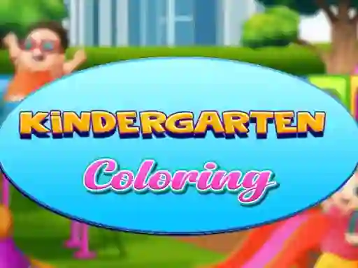 게임 Kindergarten Coloring 온라인