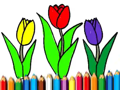 게임 Back To School: Spring Time Coloring Book 온라인
