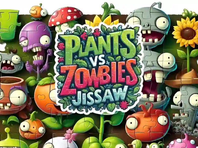 게임 Plants vs Zombies Jigsaw 온라인