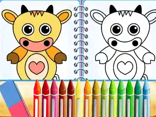 게임 Lovely Pets Coloring Pages 온라인