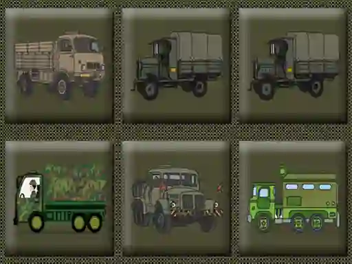 게임 Army Trucks Memory 온라인