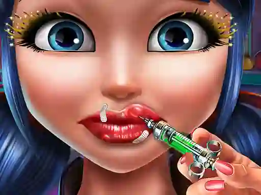 게임 Dotted Girl Lips Injections 온라인