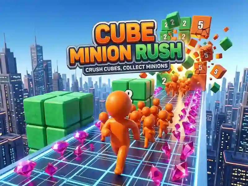 게임 Cube Minion Rush 온라인