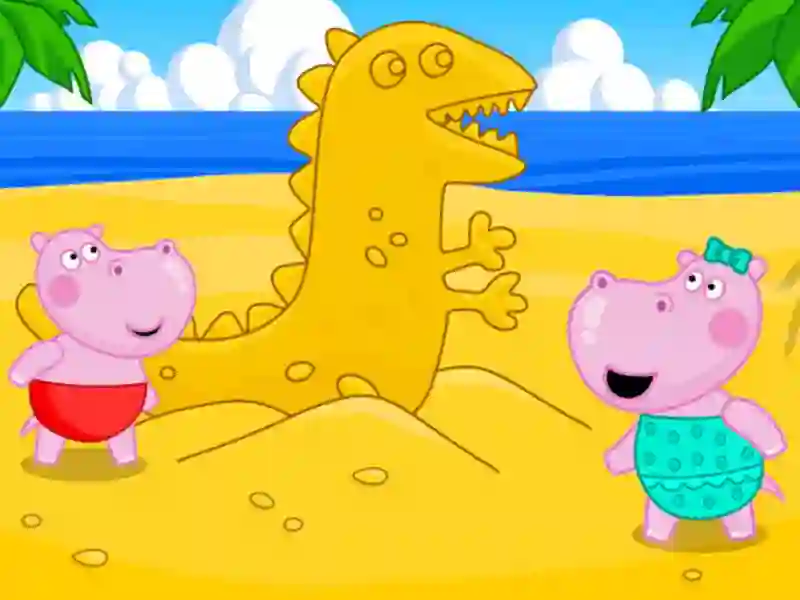 게임 Hippo Beach Adventures 온라인