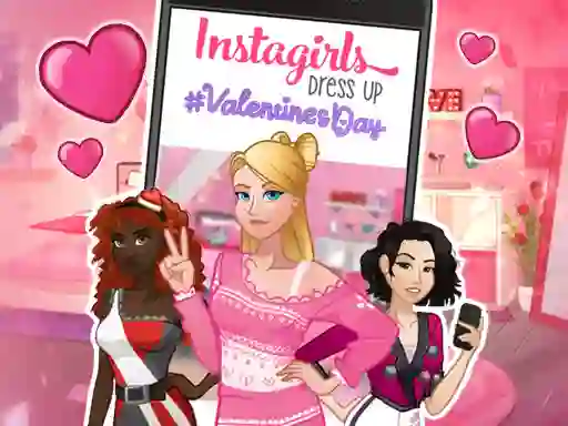 게임 Instagirls: Valentine Dress Up 온라인
