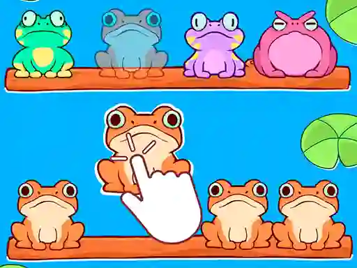 게임 Sorting frogs 온라인