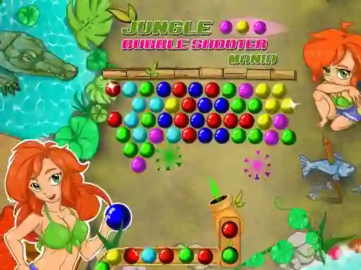 게임 Jungle Bubble Shooter Mania 온라인