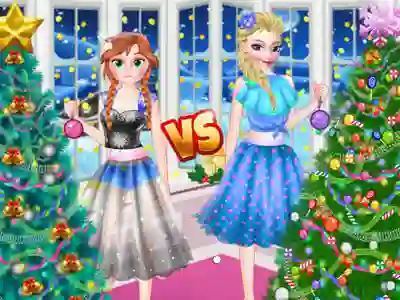 게임 Ellie VS Annie Christmas Tree 온라인