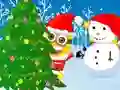 게임 Minions Christmas Snowball Wars 온라인