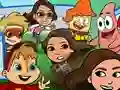 게임 Nickelodeon Tag attack 온라인