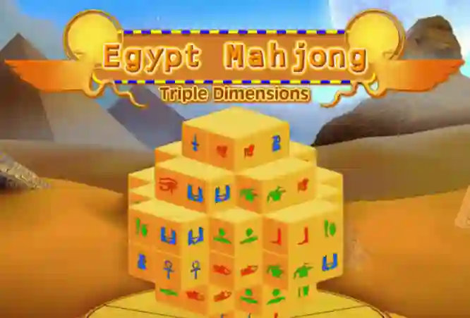 게임 Egypt Mahjong Triple Dimensions 온라인