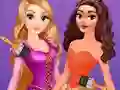 게임 Disney Princesses Rainbow Dresses 온라인