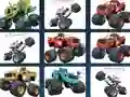 게임 Offroad Trucks Memory 온라인