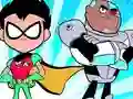 게임 Teen Titans Jigsaw 온라인