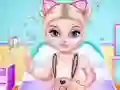 게임 Naughty Baby Elsa's Weekend 온라인