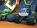 게임 Blaze and the Monster Machines Word Links 온라인