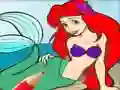게임 Princess Mermaid Coloring Game 온라인