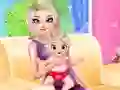 게임 Princess Elsa Baby Born 온라인