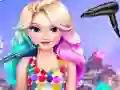 게임 Eliza's Neon Hairstyle 온라인