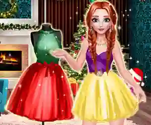 게임 Annie Winter Dress 온라인