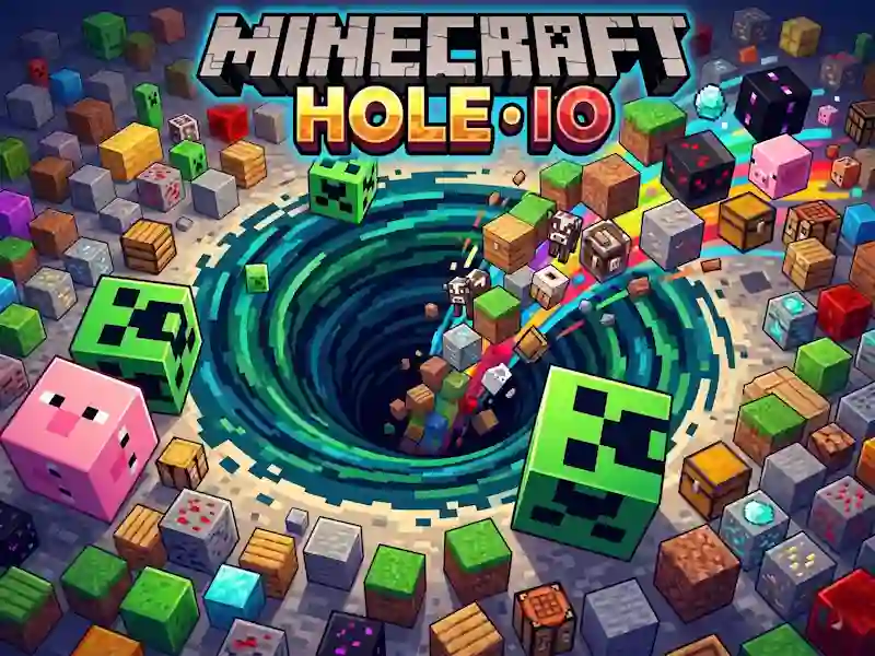 게임 Minecraft Hole IO 온라인