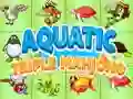 게임 Aquatic triple mahjong 온라인